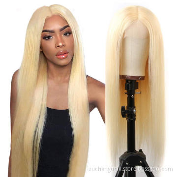Uniky 613 HD Full Lace Wig Human Hair,13x4 13x6 613 Virgin Lace Front Wig,Platinum Blonde 613 transparent Lace Frontal Wig